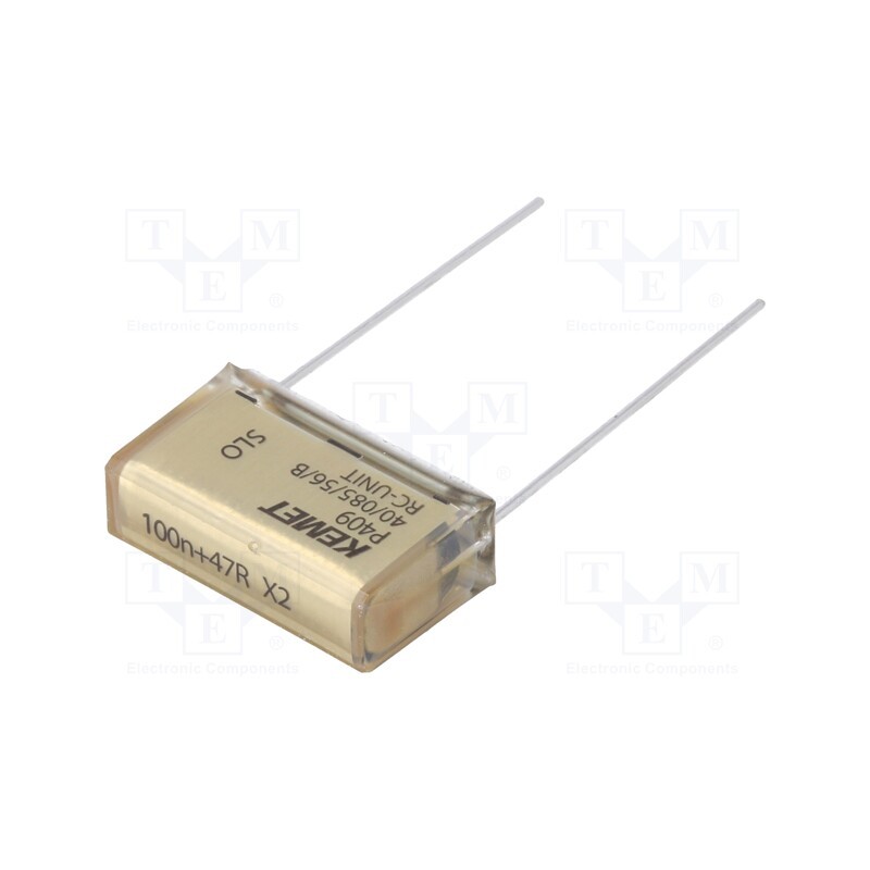 10 pcs : P409CE104M275AH470 - Capacitor: paper, X2, 100nF, 275VAC, 20.3mm, ±20%, THT, P409, 630VDC
