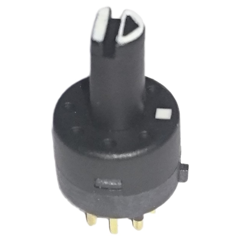 1 pcs - Lorlin, 5 Position SP5T Rotary Switch, 500 mA, PCB Pin