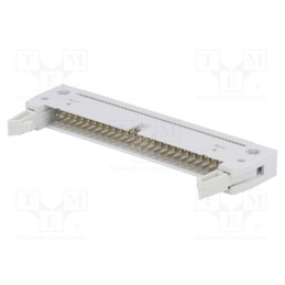 10 pcs : DS1012-50LNN0A - Plug, IDC, male, PIN: 50, with ejector, IDC, for ribbon cable, 3A