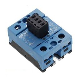 1 pcs - Celduc SOB8 Series Solid State Relay, 2 x 75 A Load, Panel Mount, 510 V ac Load, 30 V dc Control