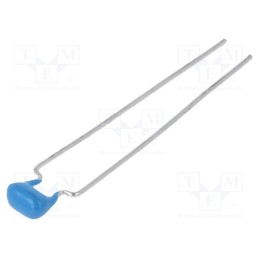 50 pcs : RCER72A105K2K1H03B - Capacitor: ceramic, 1uF, 100V, X7R, ±10%, THT, 5mm