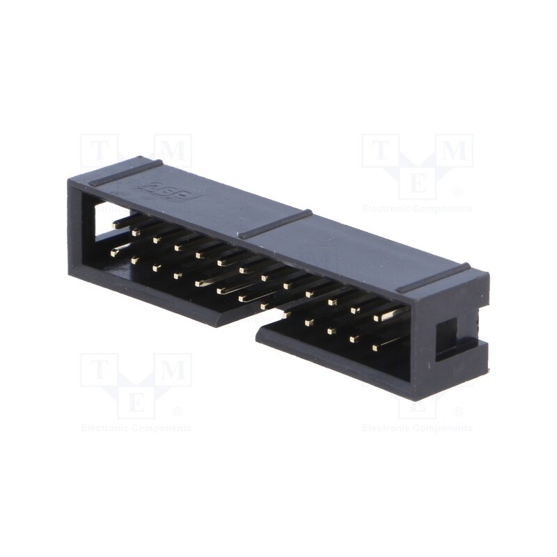 10 pcs : DS1013-26SSIB1-B-0 - Socket, IDC, male, PIN: 26, straight, THT, gold-plated, 2.54mm