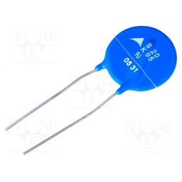 10 pcs : B72220S0950K101 - Varistor: metal-oxide, THT, 95VAC, 125VDC, 150V, 6500A, -40÷105°C