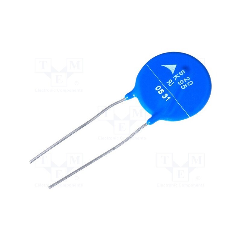 10 pcs : B72220S0950K101 - Varistor: metal-oxide, THT, 95VAC, 125VDC, 150V, 6500A, -40÷105°C