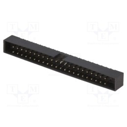 10 pcs : DS1014-44SF1B-B - Socket, IDC, male, PIN: 44, straight, THT, gold flash, 2mm