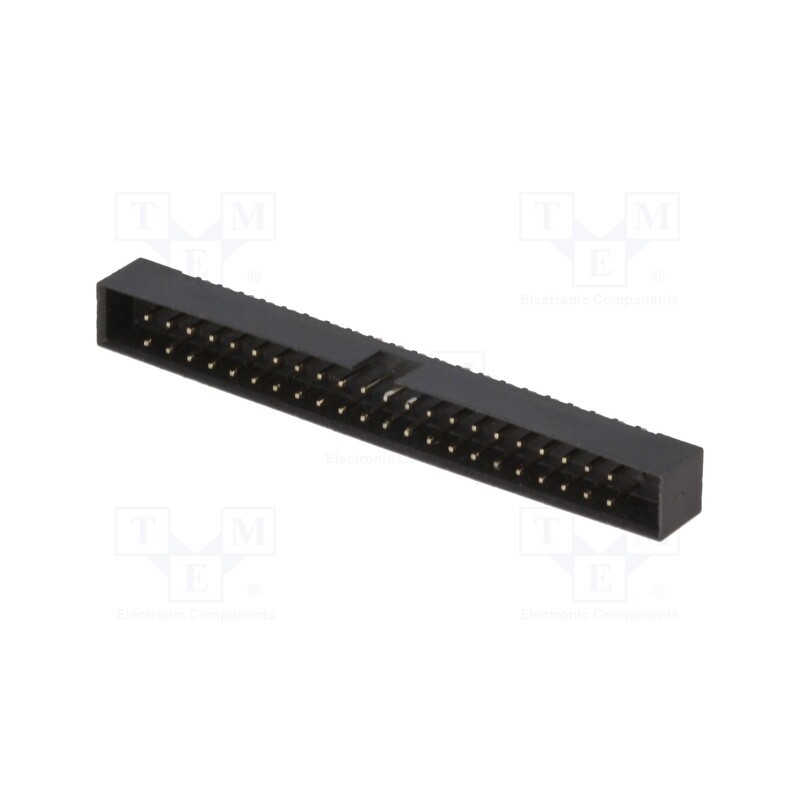 10 pcs : DS1014-44SF1B-B - Socket, IDC, male, PIN: 44, straight, THT, gold flash, 2mm