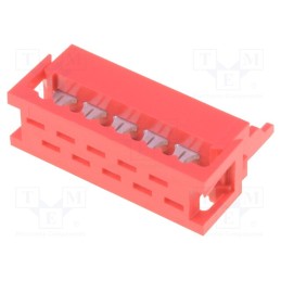 10 pcs : DS1015-01-10R6 - Wire-board, plug, male, PIN: 10, IDC, for ribbon cable, 1.5A, 30mΩ