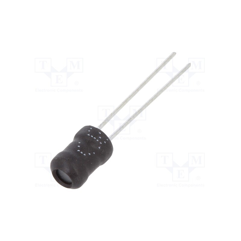 50 pcs : COIL0406-0.22 - Inductor: wire, THT, 220uH, Ioper: 400mA, 1.67Ω, ±10%, Ø5.5x7.5mm