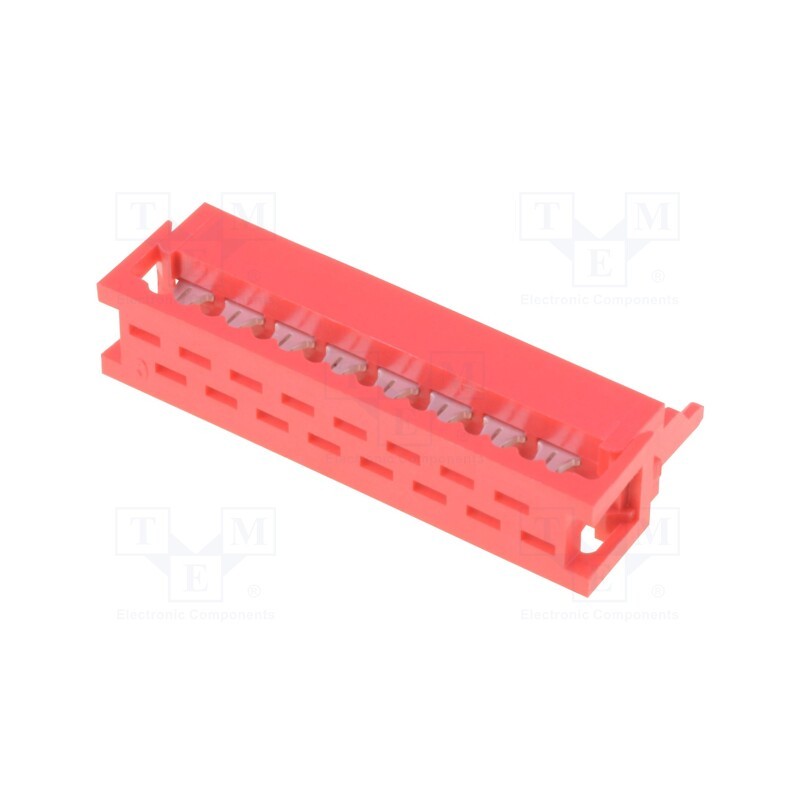 10 pcs : DS1015-01-16R6 - Wire-board, plug, male, PIN: 16, IDC, for ribbon cable, 1.5A, 30mΩ