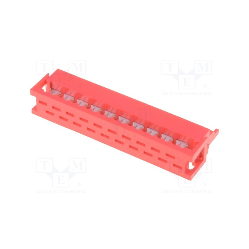 10 pcs : DS1015-01-20R6 - Wire-board, plug, male, PIN: 20, IDC, for ribbon cable, 1.5A, 30mΩ