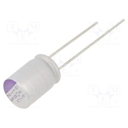10 pcs : 25SEPF180M - Capacitor: polymer, 180uF, 25VDC, SEPF, THT, ±20%, -55÷105°C, OS-CON