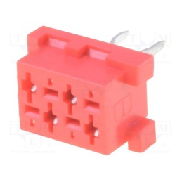 10 pcs : DS1015-04-04R6XB - Wire-board, socket, female, PIN: 4, THT, on PCBs, 1.5A, 30mΩ