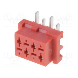 10 pcs : DS1015-06-04R6SR - Wire-board, socket, female, PIN: 4, SMT, on PCBs, 1.5A, 30mΩ