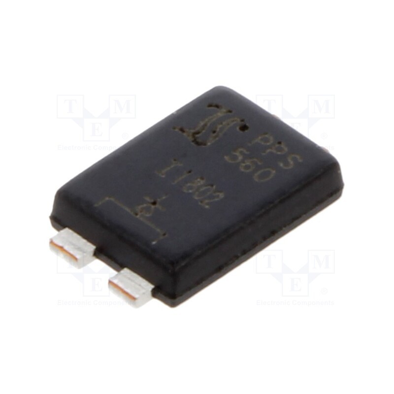 10 pcs : PPS560 - Diode: Schottky rectifying, SMD, 60V, 5A, PowerSMD,