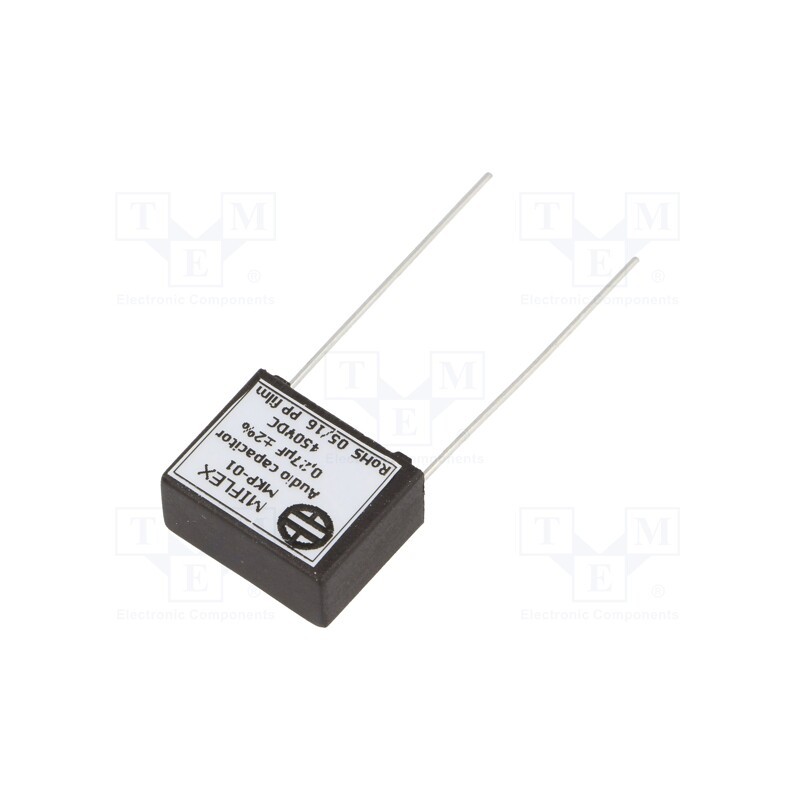 10 pcs : MKP01DG427G-B - Capacitor: polypropylene, 0.27uF, 450VDC, 15mm, ±2%, 18x14.5x8.5mm