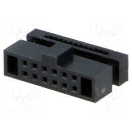10 pcs : DS1017-01-12NA8 - Plug, IDC, female, PIN: 12, IDC, for ribbon cable, 0.635mm