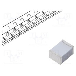 10 pcs : CB162D0225JBC - Capacitor: polyethylene, 2.2uF, ±5%, -55÷125°C, Case: 4032, 63VDC