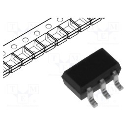 50 pcs : 2N7002DWH6327XTSA1 - Transistor: N-MOSFET x2, unipolar, 60V, 0.3A, 0.5W, PG-SOT-363