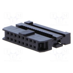 10 pcs : DS1017-16MA2 - Plug, IDC, female, PIN: 16, IDC, for ribbon cable, 1mm, gold flash