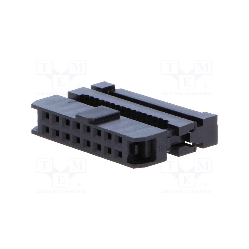 10 pcs : DS1017-16MA2 - Plug, IDC, female, PIN: 16, IDC, for ribbon cable, 1mm, gold flash