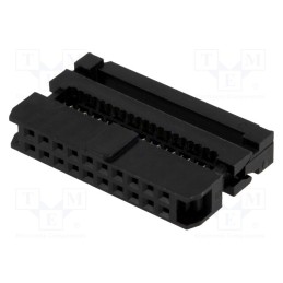 10 pcs : DS1017-20MA2B - Plug, IDC, female, PIN: 20, IDC, for ribbon cable, 1mm, gold flash