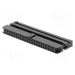 10 pcs : DS1017-44MA2B - Plug, IDC, female, PIN: 44, IDC, for ribbon cable, 1mm, gold flash