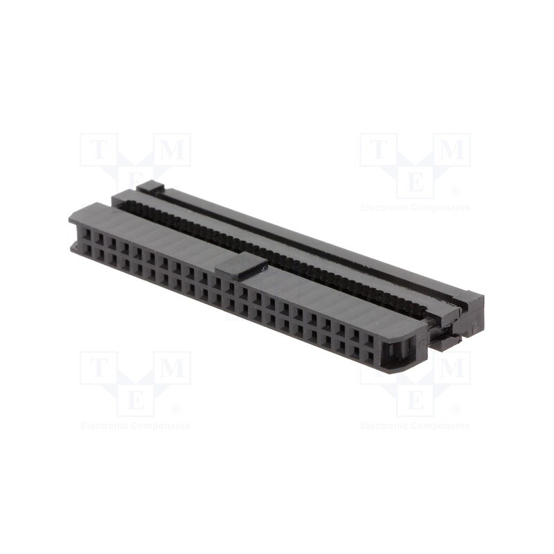 10 pcs : DS1017-44MA2B - Plug, IDC, female, PIN: 44, IDC, for ribbon cable, 1mm, gold flash