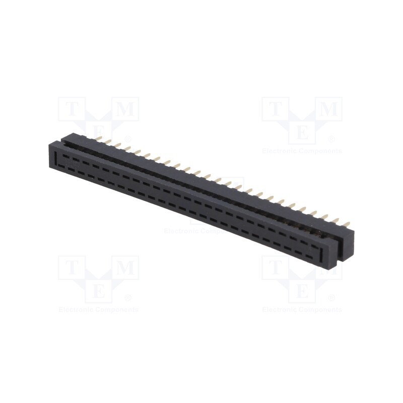 10 pcs : DS1018-02-50B2 - IDC transition, PIN: 50, THT, for ribbon cable, 1mm, Layout: 2x25