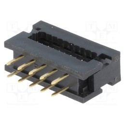 10 pcs : DS1018-102BX - IDC transition, PIN: 10, IDC,THT, for ribbon cable, 1.27mm, 1A