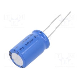 10 pcs : MAL213639101E3 - Capacitor: electrolytic, THT, 100uF, 100VDC, Ø12.5x20mm, Pitch: 5mm