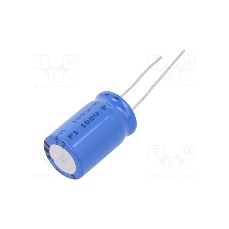 10 pcs : MAL213639101E3 - Capacitor: electrolytic, THT, 100uF, 100VDC, Ø12.5x20mm, Pitch: 5mm