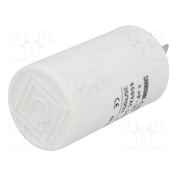 10 pcs : CBB60A-8/450 - Capacitor: motors, run, 8uF, 450V, Ø35x60mm, -25÷70°C, ±5%, 3000h