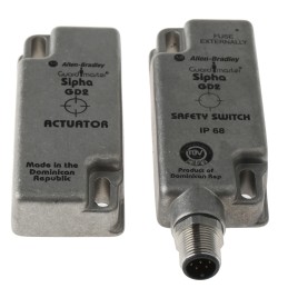 1 pcs - Allen Bradley Guardmaster 440N Series Magnetic Non-Contact Safety Switch, 250 V ac, 300V dc, Stainless Steel Housing,