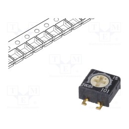 10 pcs : G43BT-B503 - Potentiometer: mounting, single turn, 50kΩ, 250mW, SMD, ±20%