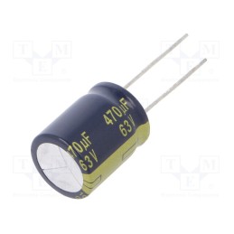 10 pcs : EEUFR1A472SB - Capacitor: electrolytic, low ESR, THT, 4700uF, 10VDC, Ø16x20mm