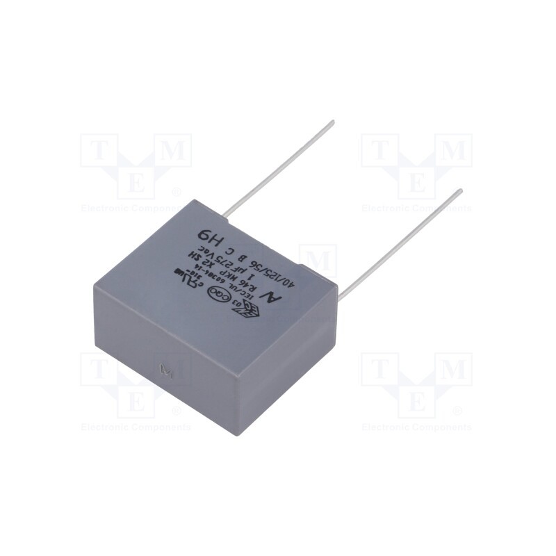 20 pcs : R46KN410040H1M - Capacitor: polypropylene, 1uF, 26.5x13x22mm, THT, ±20%, 22.5mm