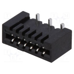 20 pcs : DS1020-05-06BT1 - Connector: FFC/FPC, vertical, PIN: 6, Non-ZIF, SMT, tinned, 20mΩ
