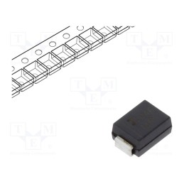 20 pcs : SMBJ36A-13-F - Diode: TVS, 600W, 40V, 10.3A, unidirectional, SMB,