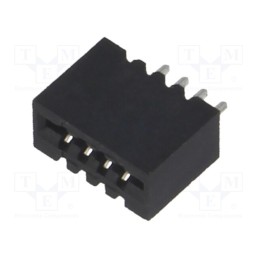 20 pcs : DS1020-06-04BT1 - Connector: FFC/FPC, horizontal, PIN: 4, Non-ZIF, SMT, tinned, 20mΩ