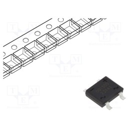 20 pcs : DB155STR - Bridge rectifier: single-phase, Urmax: 600V, If: 1.5A, Ifsm: 55A