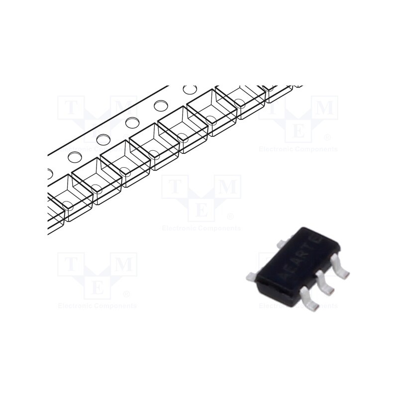 20 pcs : NL17SG125DFT2G - IC: digital, 3-state,bus buffer, Ch: 1, IN: 2, CMOS, SMD, SC88A, NL