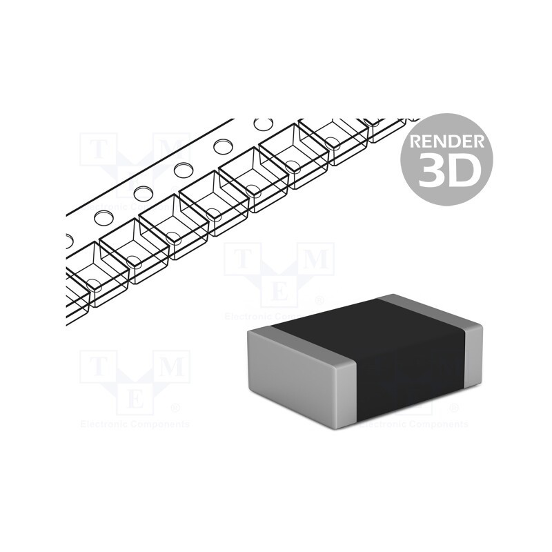 50 pcs : NL12KTC151 - Inductor: wire, SMD, 1812, 150uH, 140mA, 6.5Ω, Q: 20, ftest: 796kHz