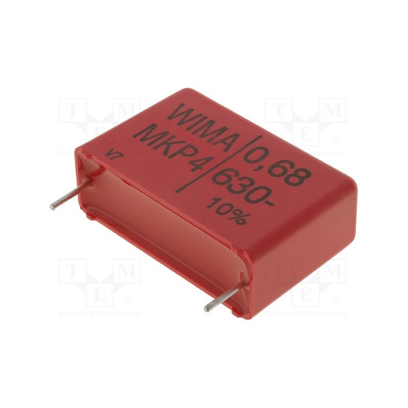 10 pcs : MKP4J036806B00KSSD - Capacitor: polypropylene, 680nF, 11x21x31.5mm, THT, ±10%, 27.5mm