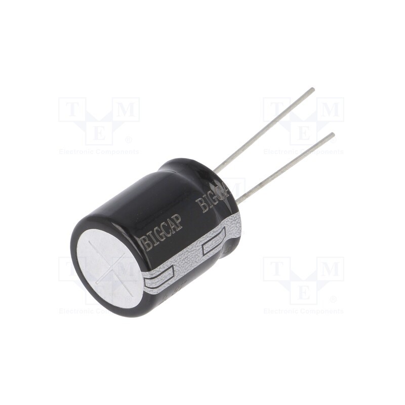 10 pcs : BUP002R8L206FC - Supercapacitor, THT, 20F, 2.8VDC, ±20%, Ø16x20mm, 40mΩ, -40÷65°C
