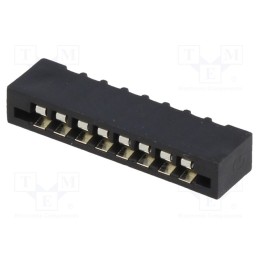 50 pcs : DS1020-08ST1D - Connector: FFC/FPC, straight, PIN: 8, Non-ZIF, THT, tinned, 20mΩ