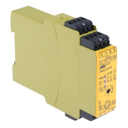 1 pcs - Pilz Single/Dual-Channel Safety Switch/Interlock Safety Relay, 24V dc, 2 Safety Contacts