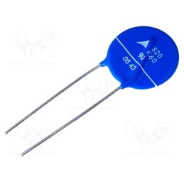 10 pcs : B72220S0600K101 - Varistor: metal-oxide, THT, 60VAC, 85VDC, 100V, 6500A, -40÷105°C