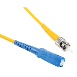 1 pcs - RS PRO SC to ST Simplex Single Mode OS1 Fibre Optic Cable, 9/125μm, Yellow, 5m