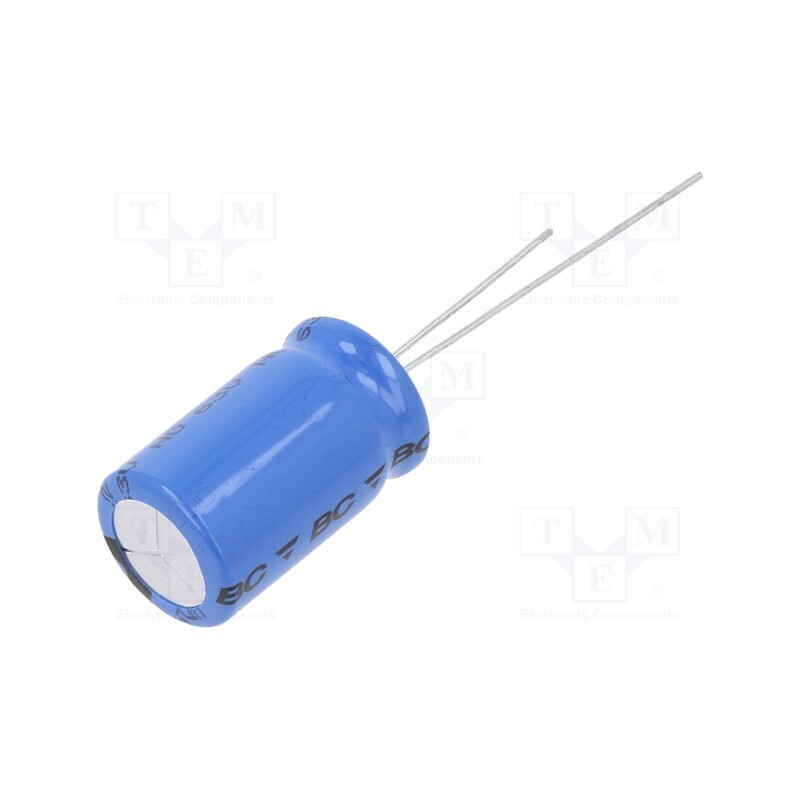 10 pcs : MAL213658221E3 - Capacitor: electrolytic, THT, 220uF, 63VDC, Ø12.5x20mm, Pitch: 5mm
