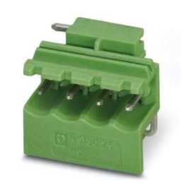 200 pcs - Phoenix Contact 5mm Pitch 4 Way Pluggable Terminal Block, Header
